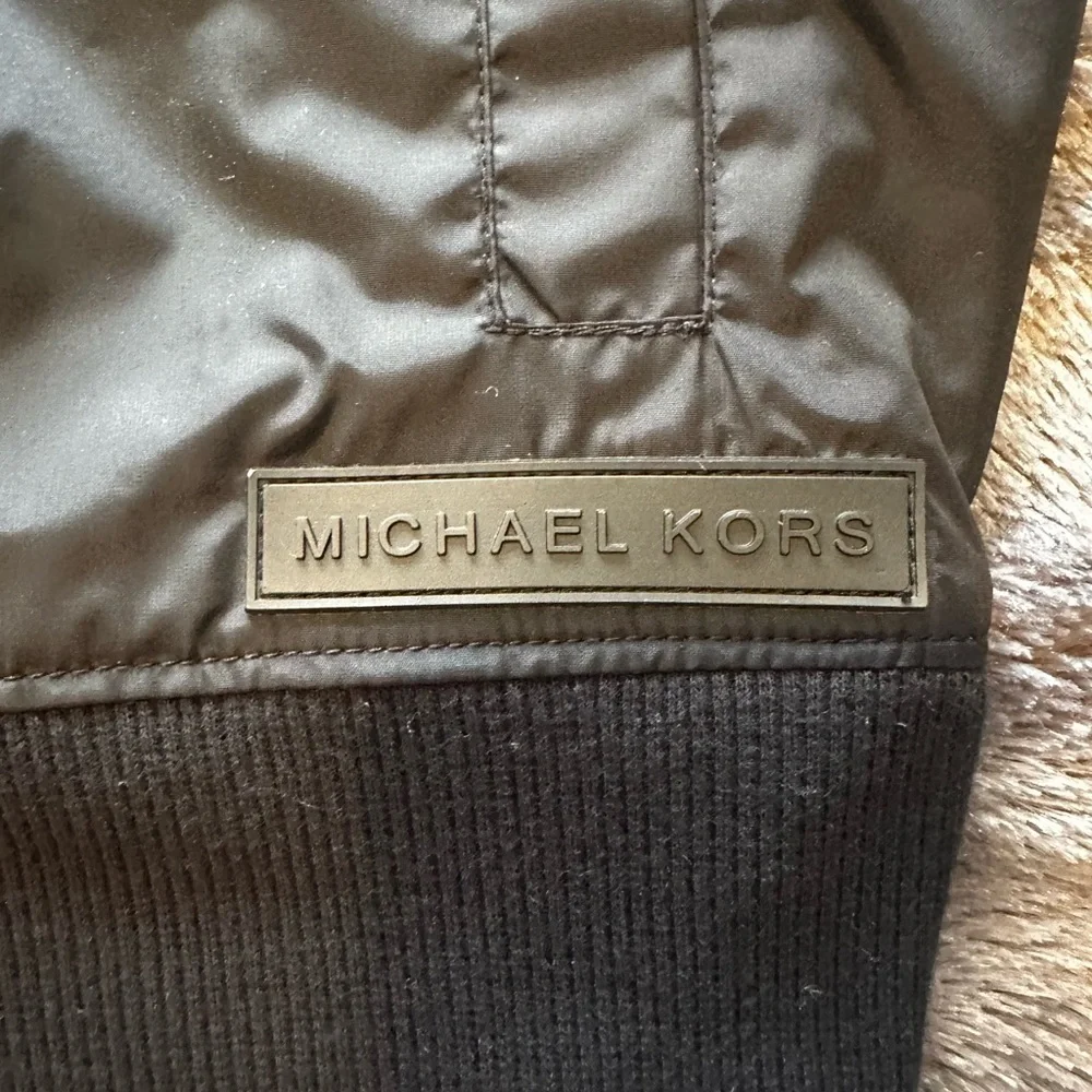 Michael Kors Black Bomber Jacket
